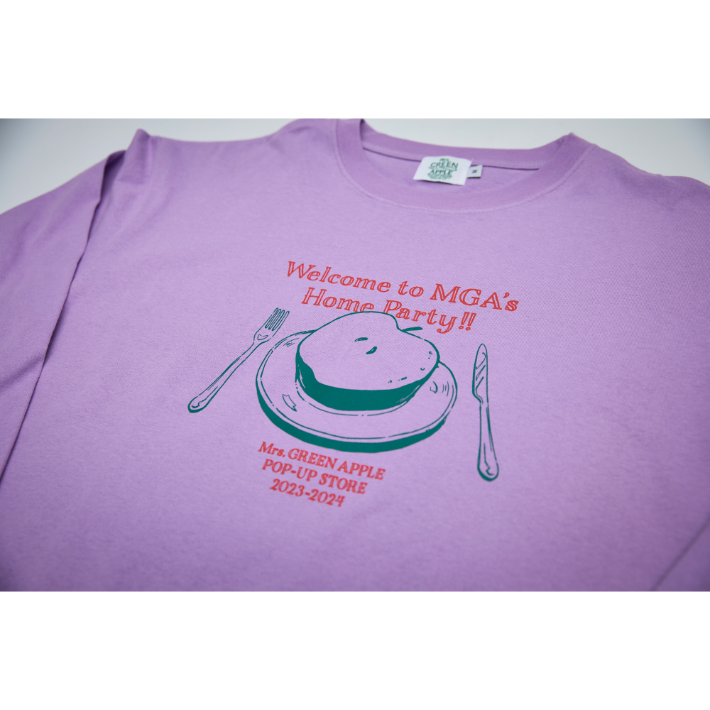 Long Sleeve T-shirt Purple