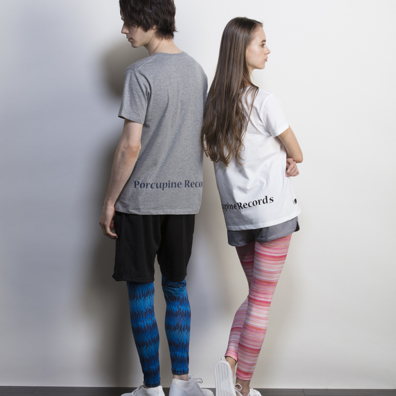 MUSIC FEST. ART LEGGINGS / MEN'S /  Fether Rain Blue