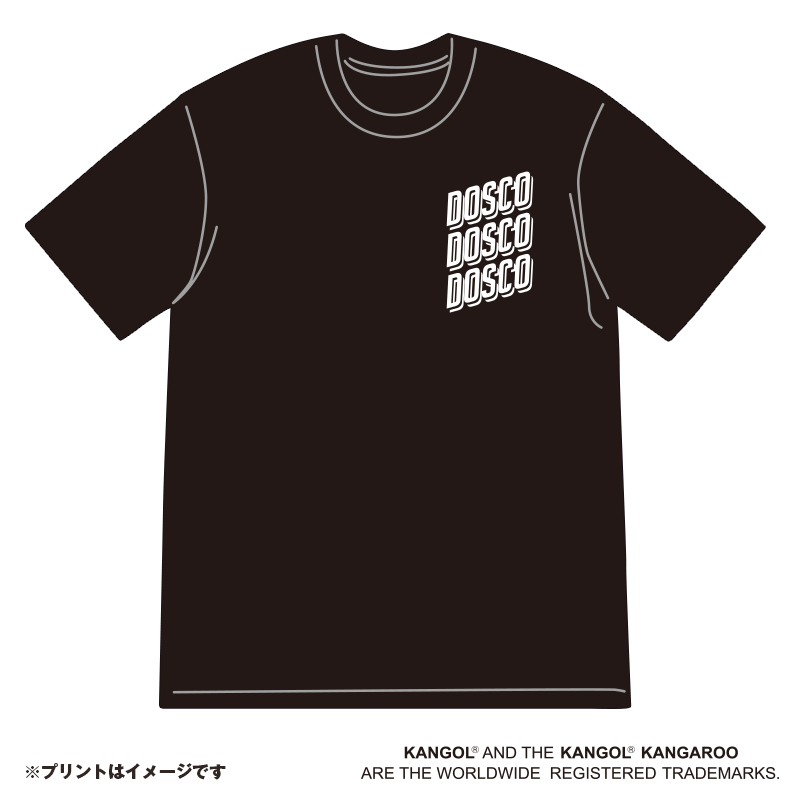 ドリカムディスコ・アットホーム DOSCO × KANGOL Tシャツ