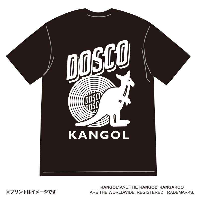 ドリカムディスコ・アットホーム DOSCO × KANGOL Tシャツ