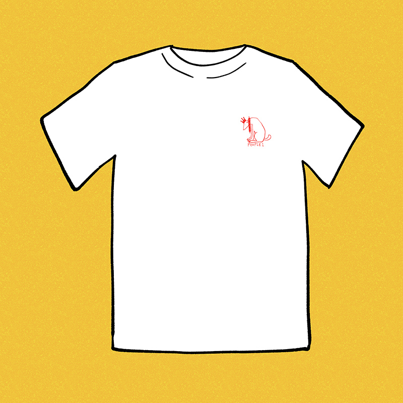 LOGO T-SHIRT / WHITE