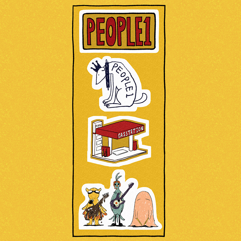 PEOPLE 1 STICKER