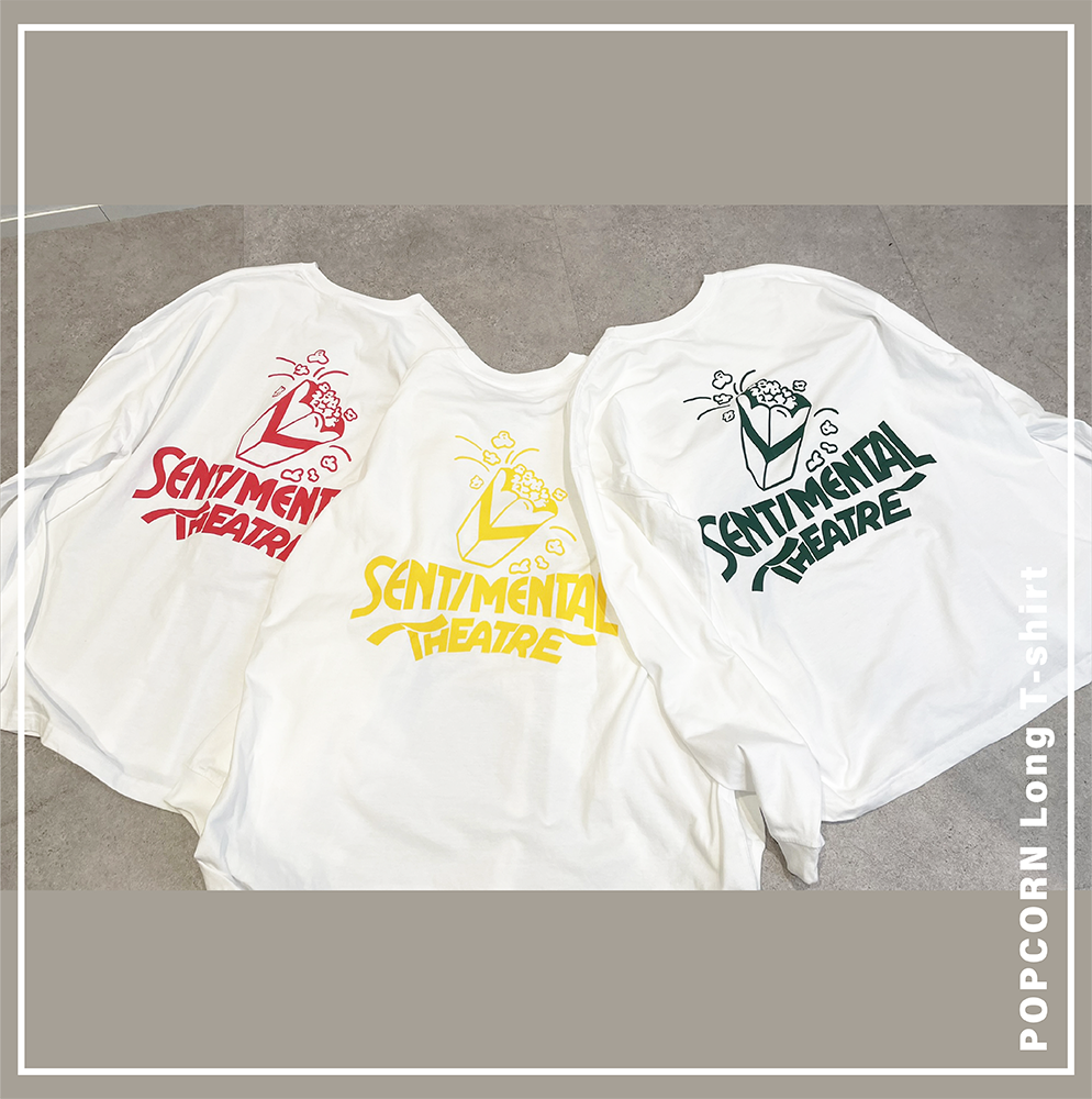 POPCORN　ロングＴシャツ / Green