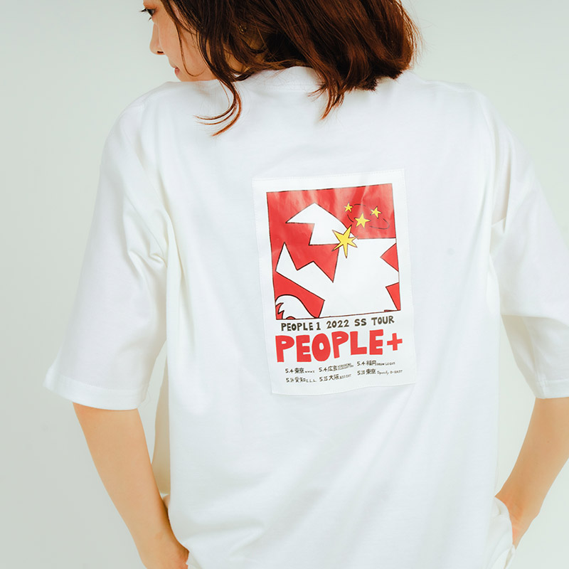 【修正前】”PEOPLE+”のTシャツ