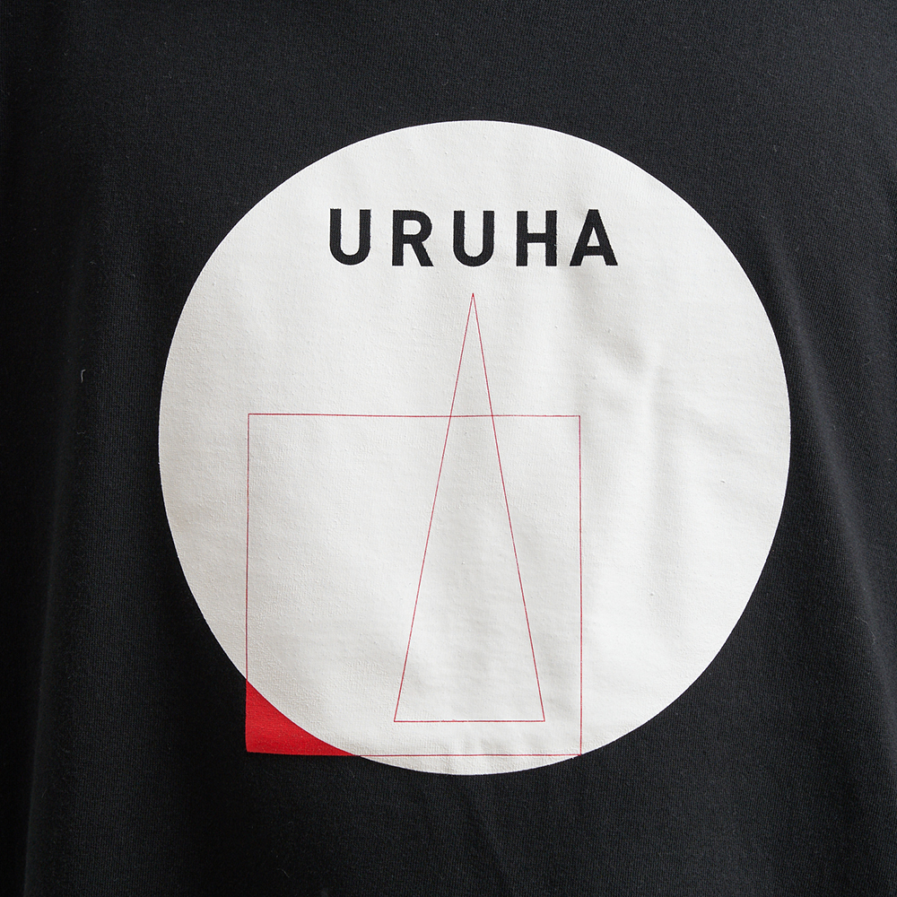 URUHA Graphic Logo T-shirts ART / 黒【6月23日18:00発売】