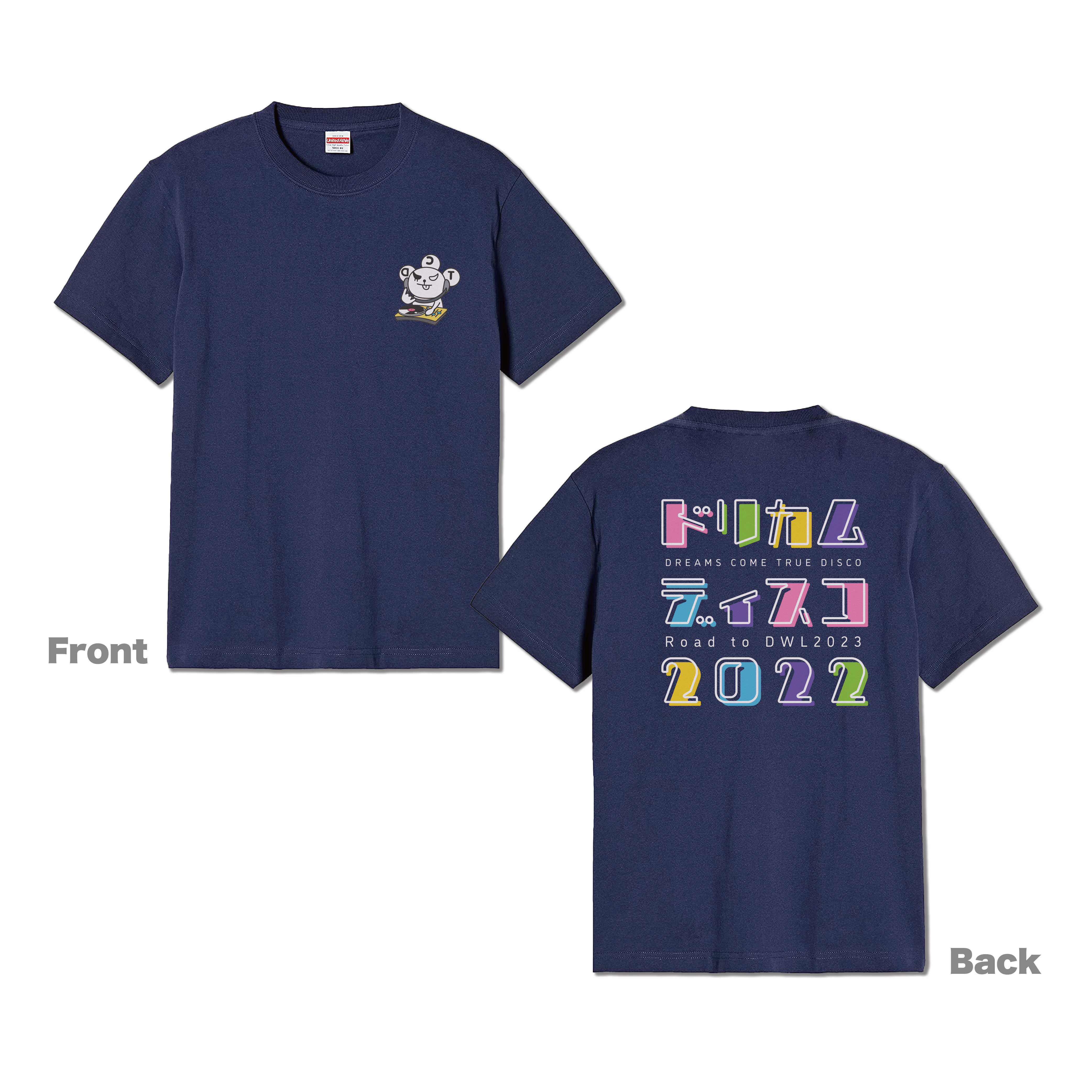 ドリカムディスコ2022 Tシャツ / Navy