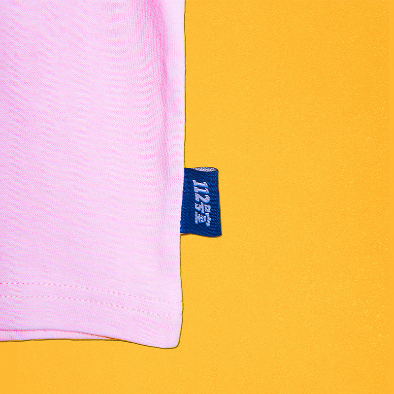 PEOPLE 1 TEE PINK×NAVY