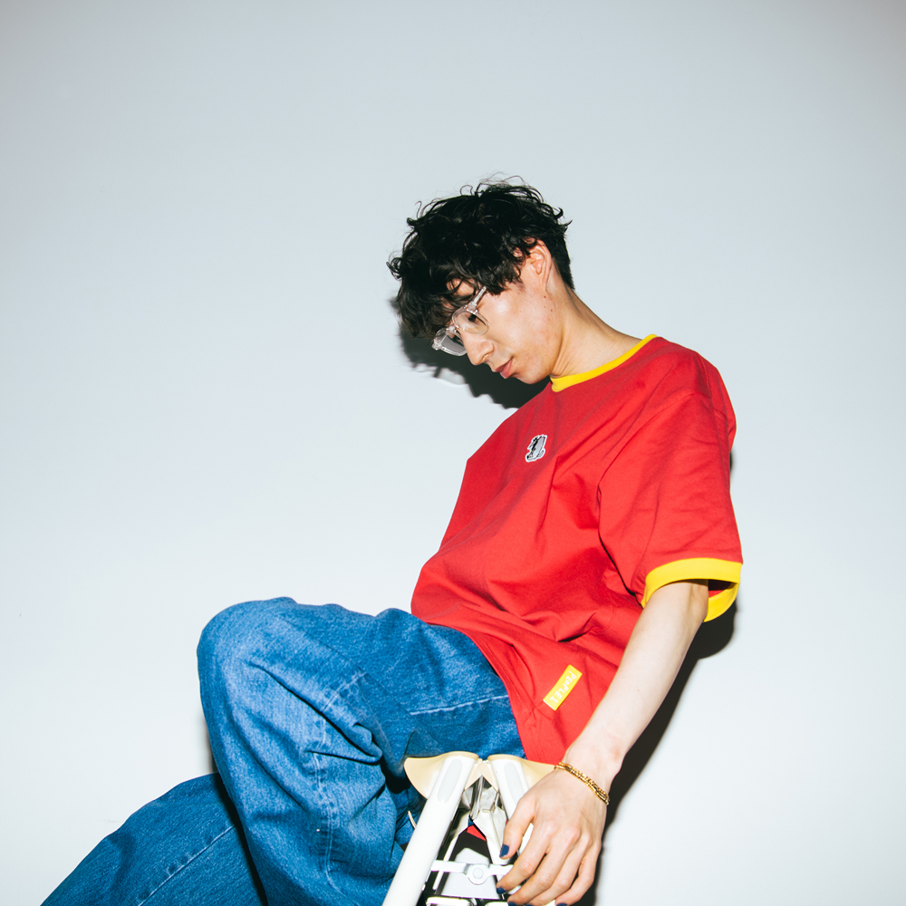 PEOPLE 1 TEE2 / RED×YELLOW