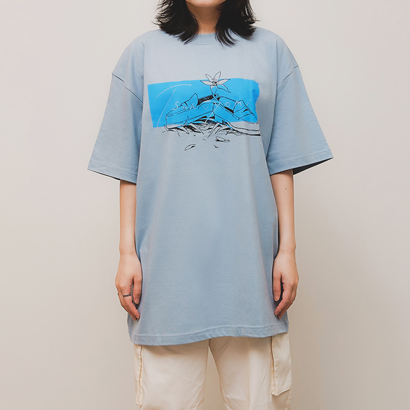 Tシャツ / アシッドブルー / Free