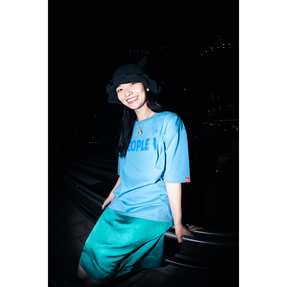 PEOPLE 1 TEE3 / BLUE×BLUE