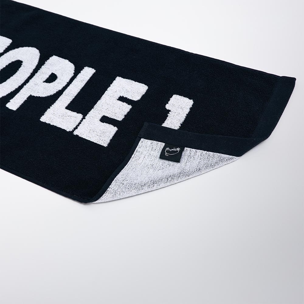 PEOPLE 1 TOWEL3 / BLACK×WHITE