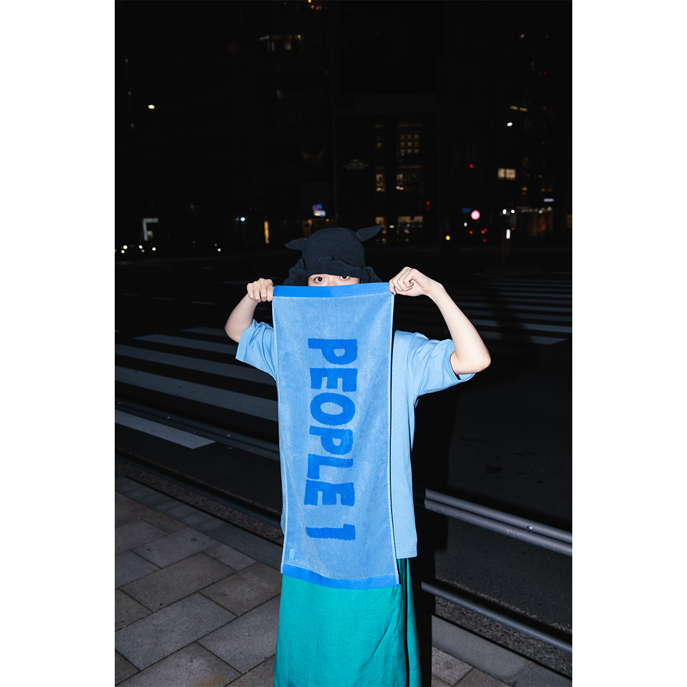 PEOPLE 1 TOWEL3 / BLUE×BLUE