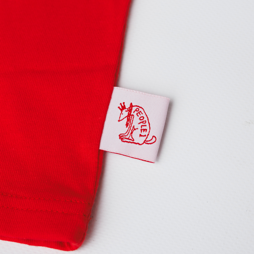 PEOPLE 1 TEE4 / RED