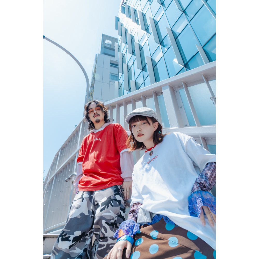 PEOPLE 1 TEE4 / RED
