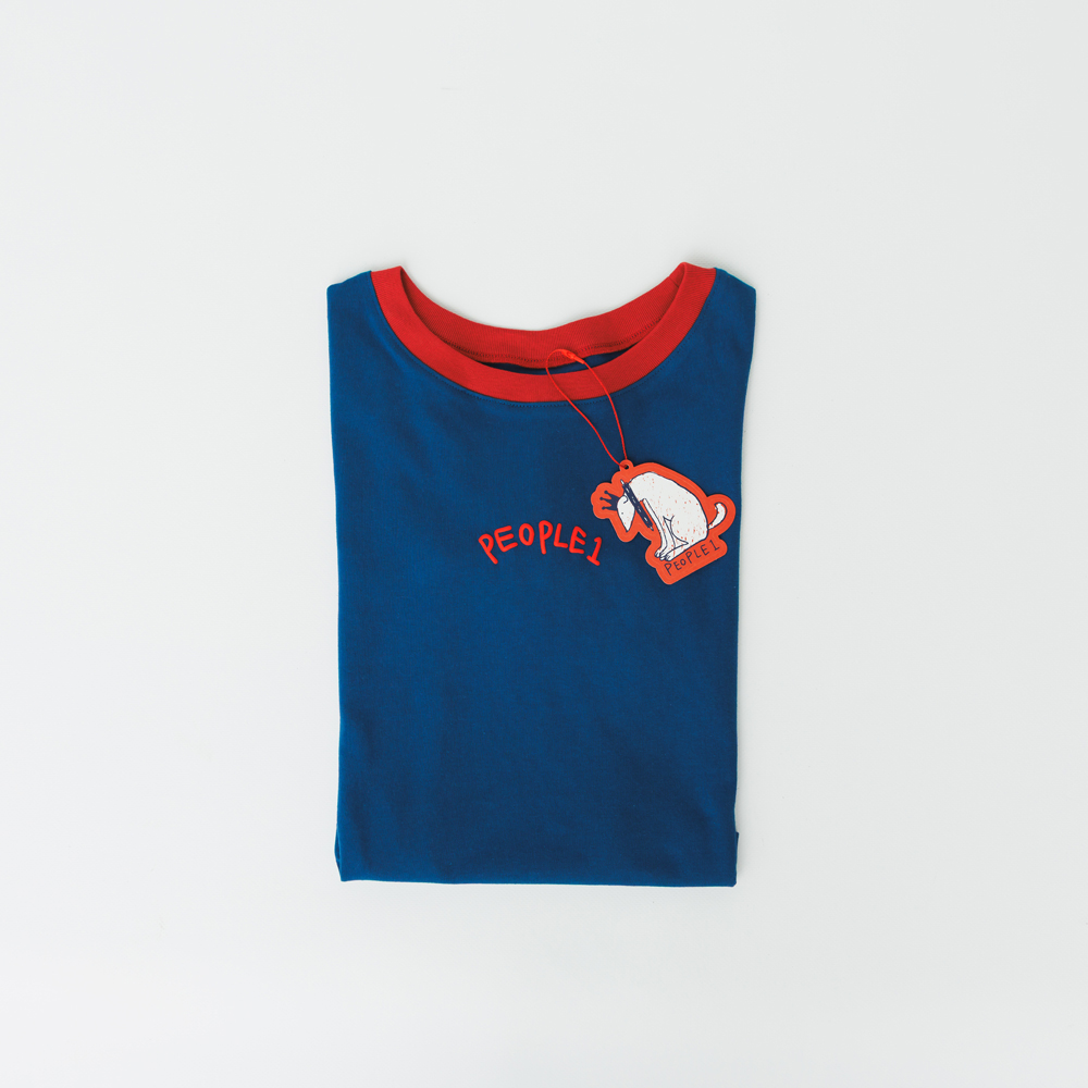 PEOPLE 1 BABY TEE / NAVY