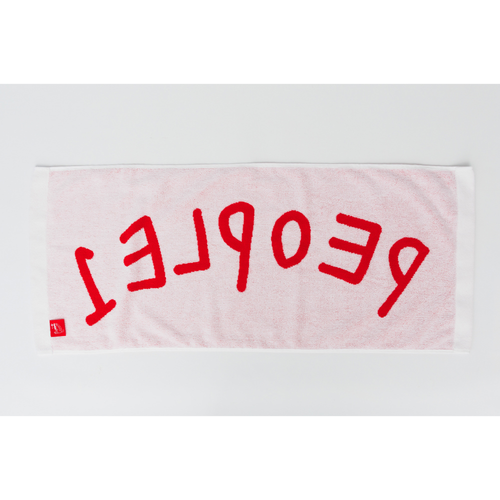 PEOPLE 1 TOWEL4 / RED
