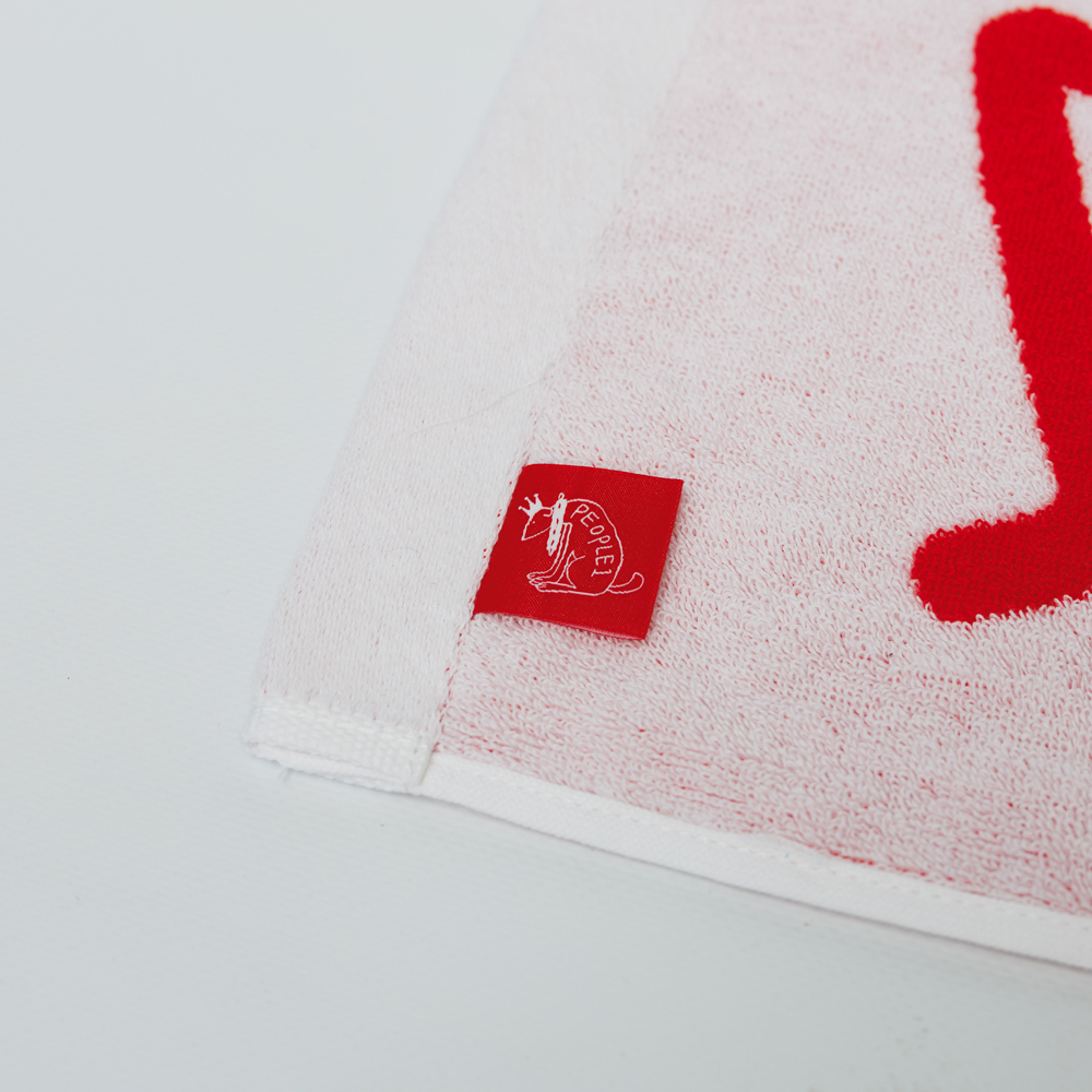 PEOPLE 1 TOWEL4 / RED