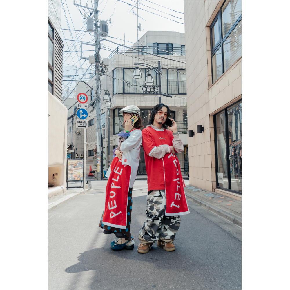 PEOPLE 1 TOWEL4 / RED