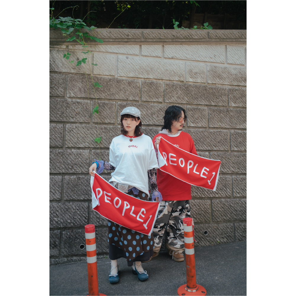 PEOPLE 1 TOWEL4 / RED