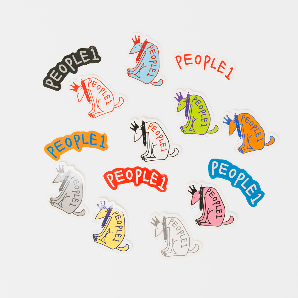 PEOPLE 1 FLAKE STICKERS