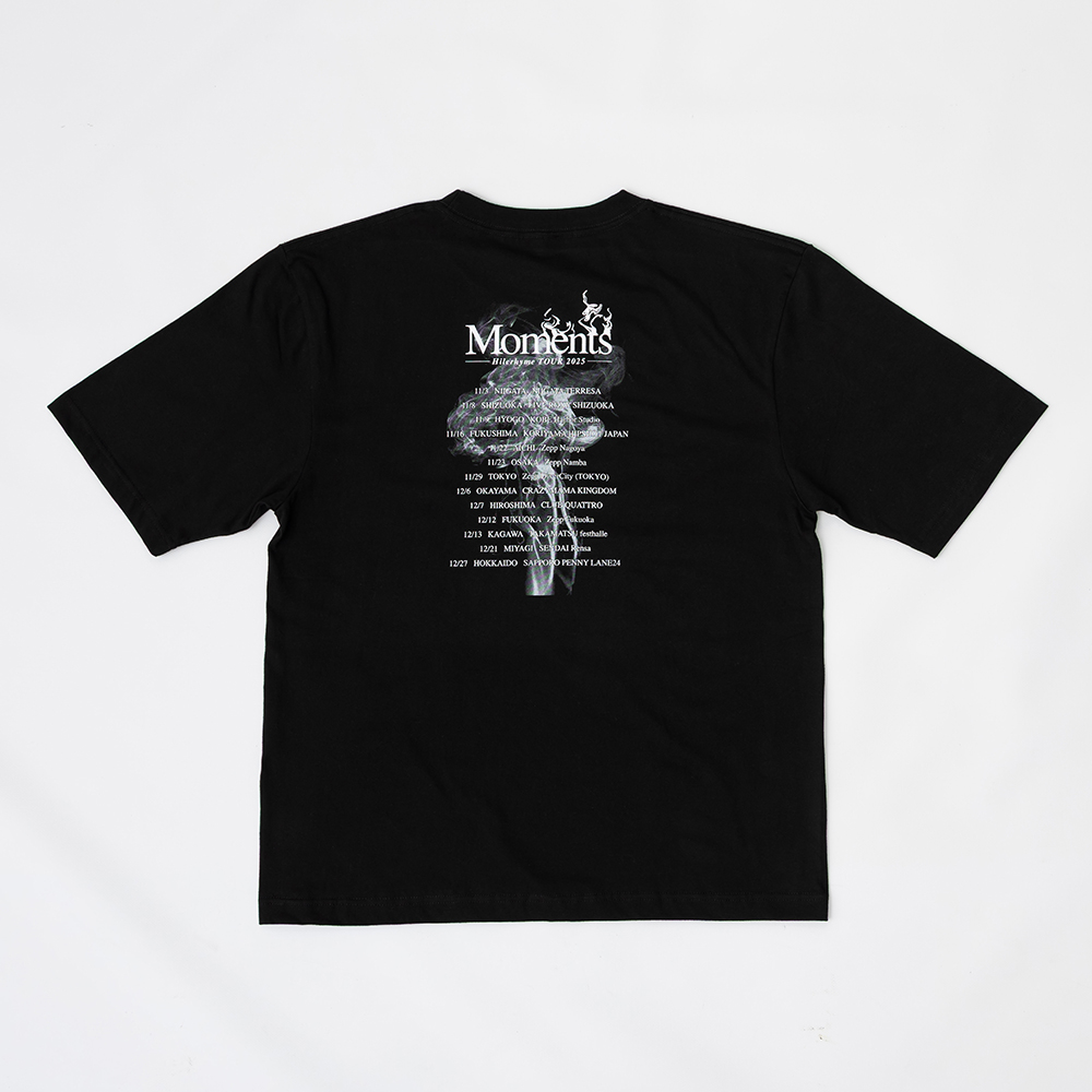 Moments オーバーサイズTシャツ / ブラック