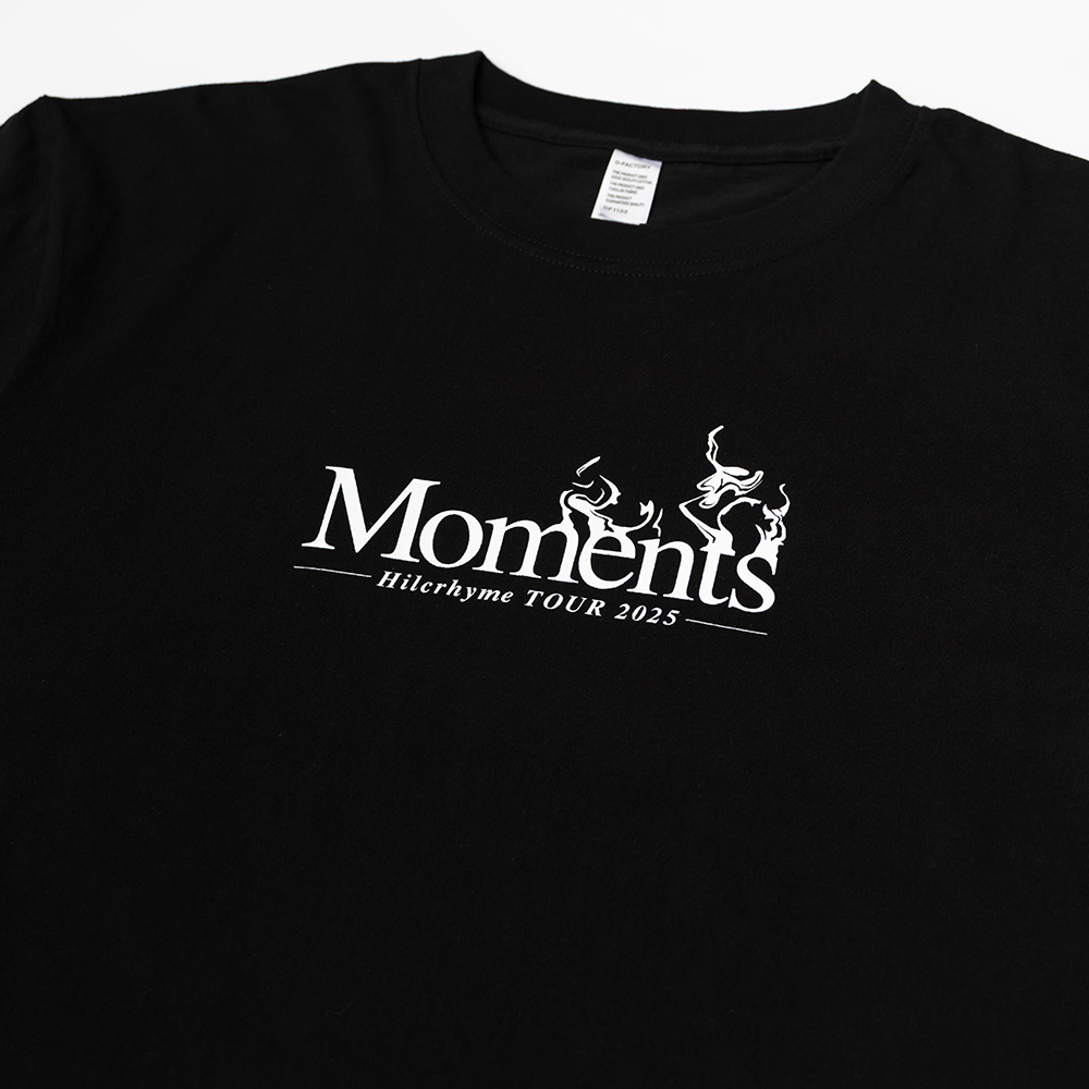 Moments オーバーサイズTシャツ / ブラック