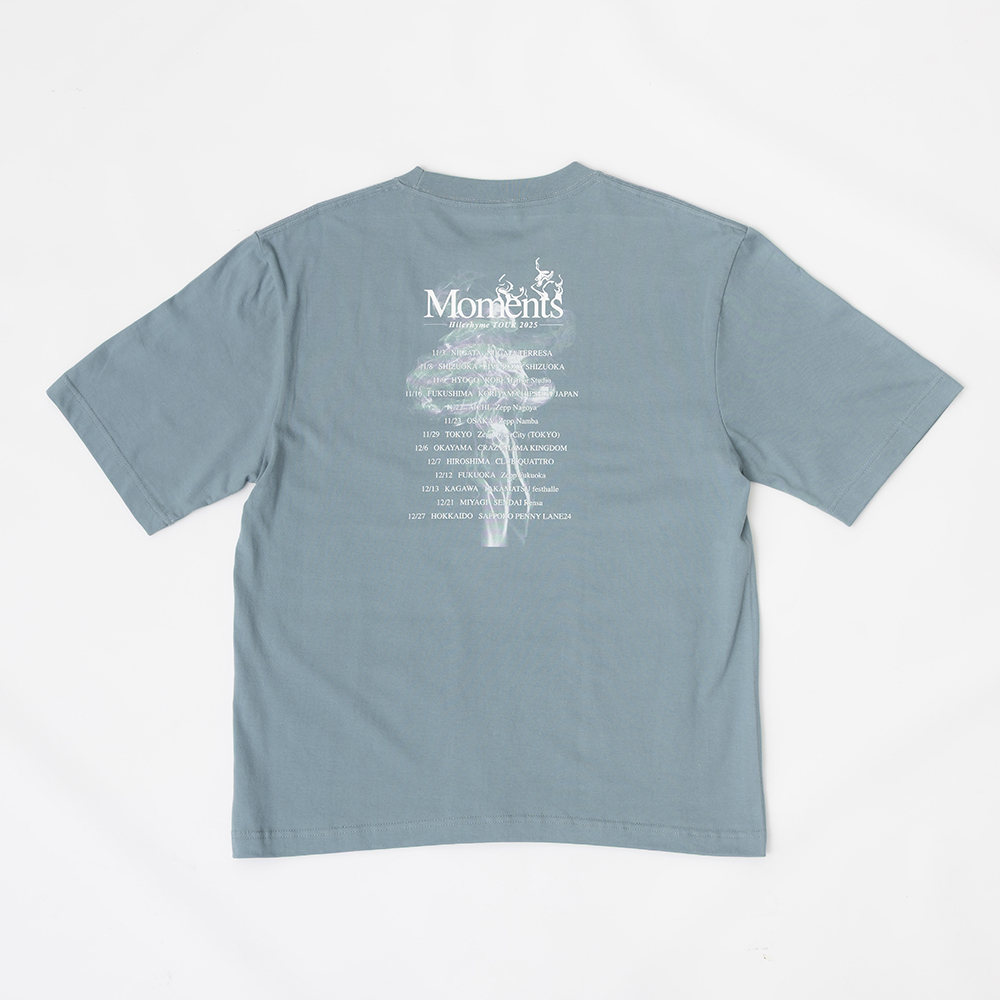 Moments オーバーサイズTシャツ / セメントブルー