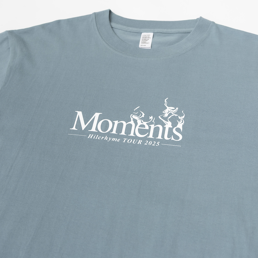 Moments オーバーサイズTシャツ / セメントブルー