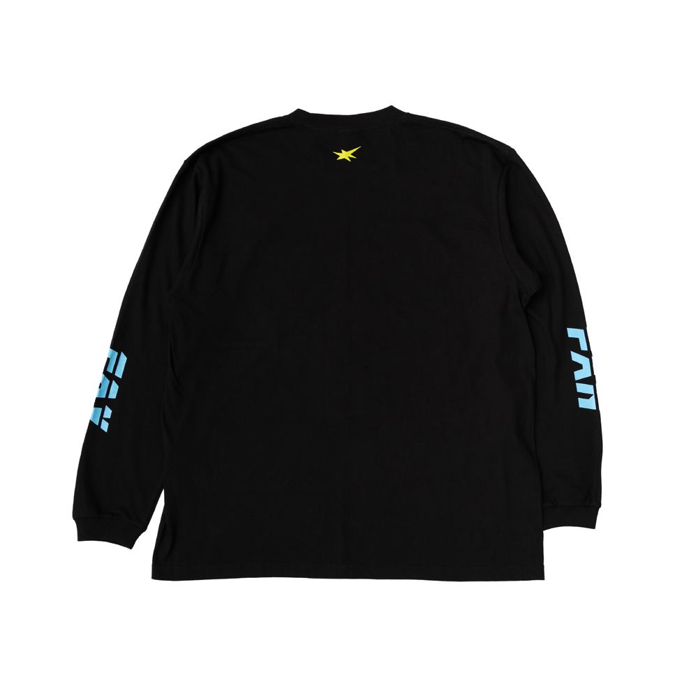 FANDOM Long T-shirt Black