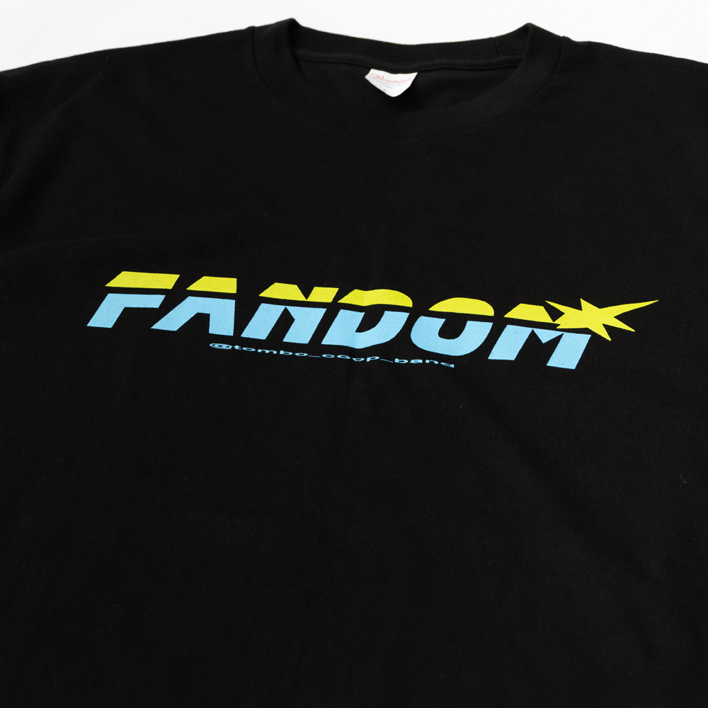 FANDOM Long T-shirt Black