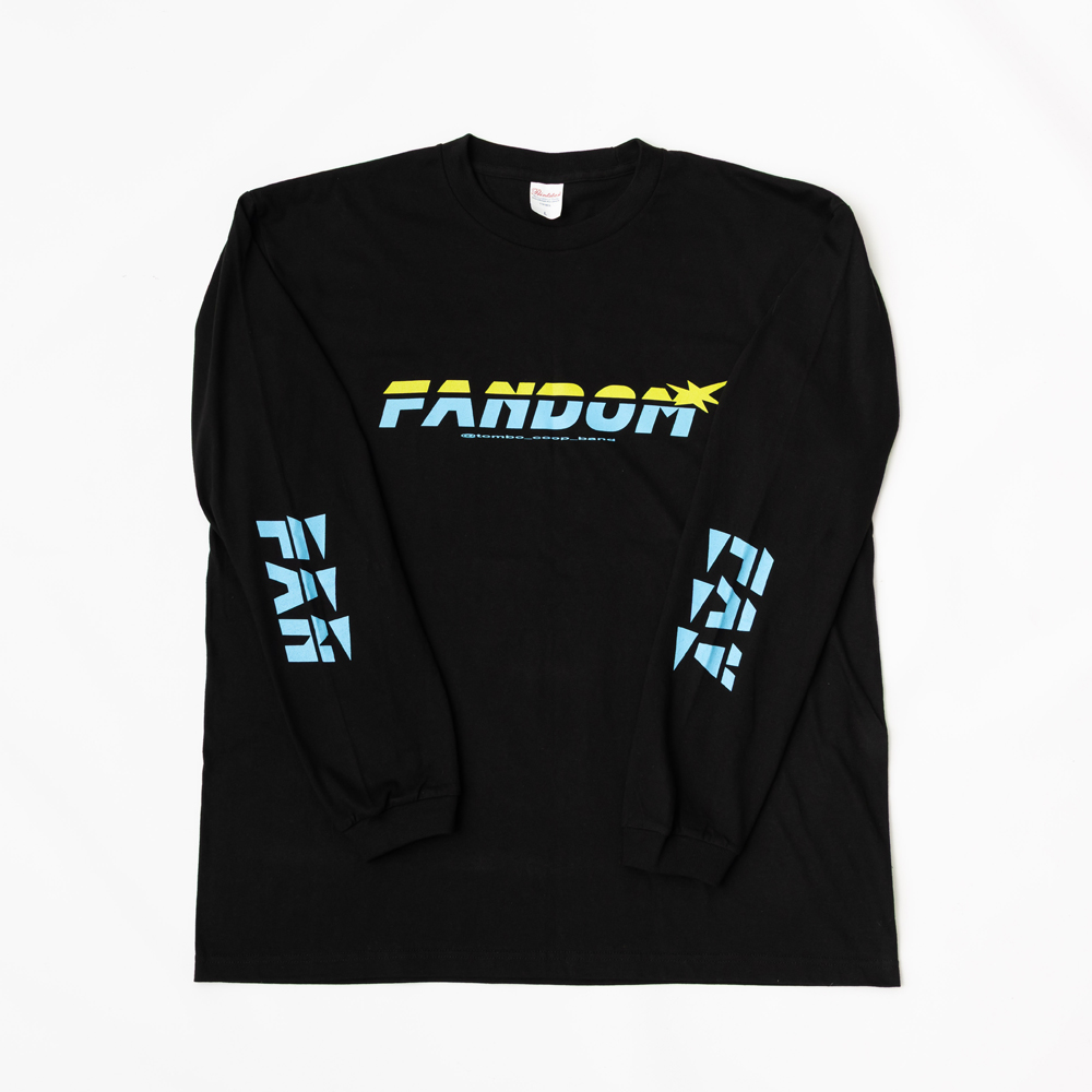FANDOM Long T-shirt Black