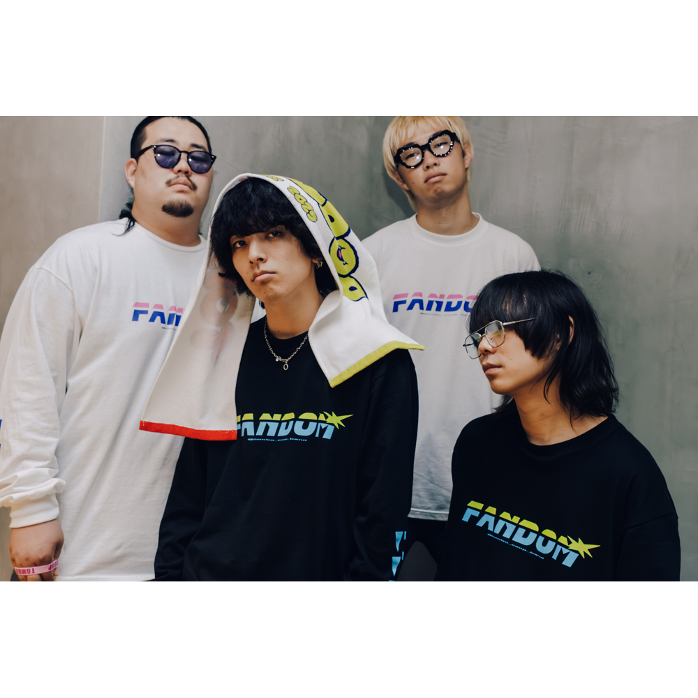 FANDOM Long T-shirt Black