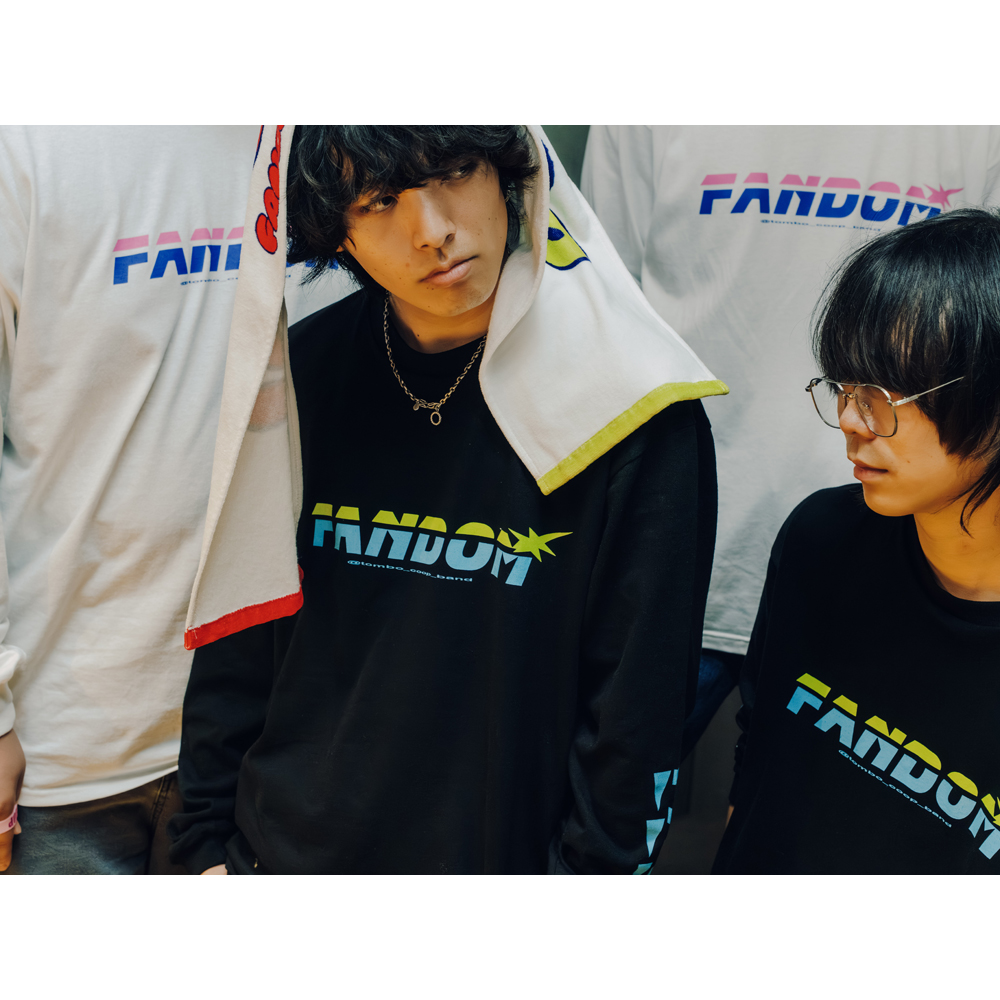 FANDOM Long T-shirt Black