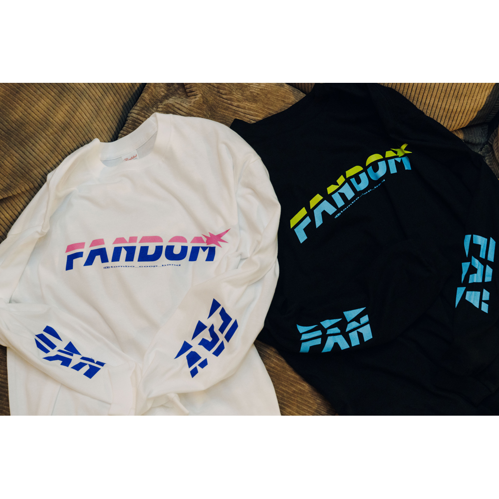 FANDOM Long T-shirt Black