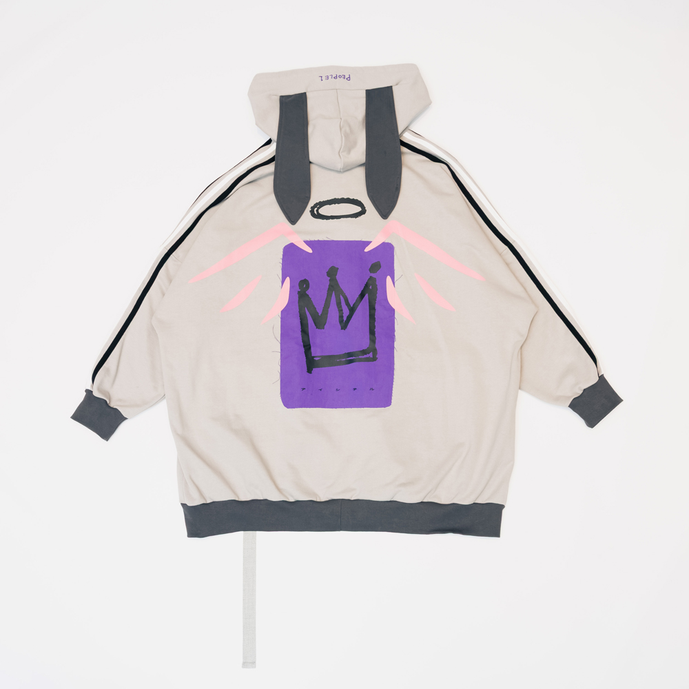 @ng31 mµ$!c zip-up hoodie inspired by “idiot”