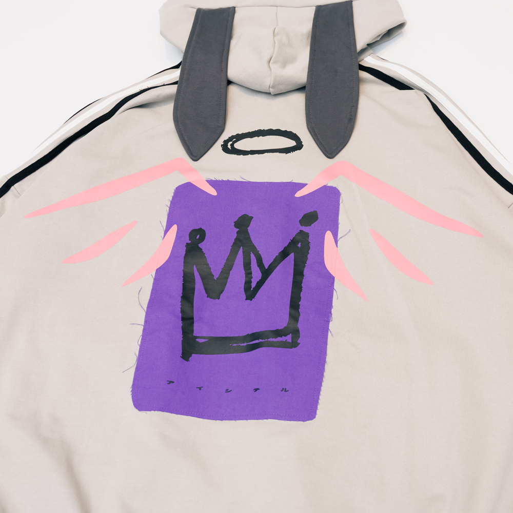@ng31 mµ$!c zip-up hoodie inspired by “idiot”