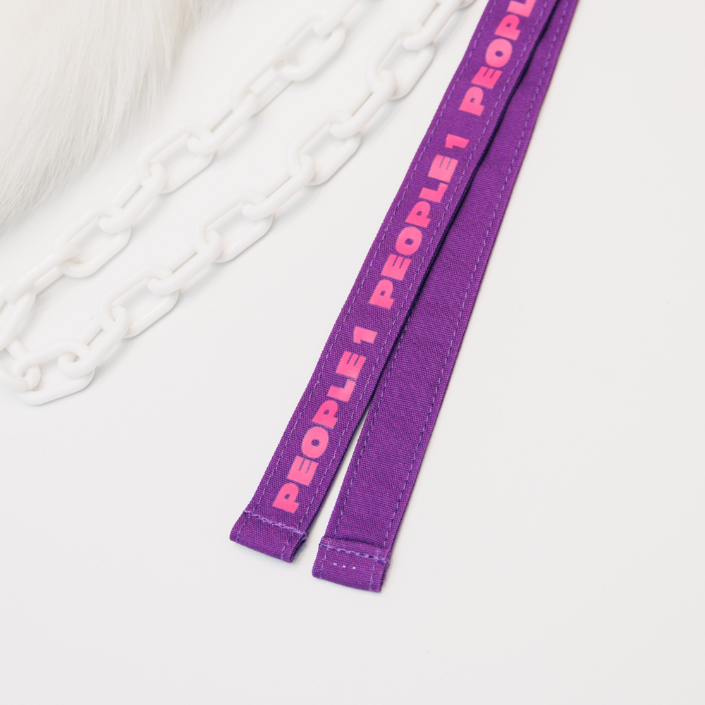 PEOPLE 1 FAKE FUR TAIL KEYCHAIN